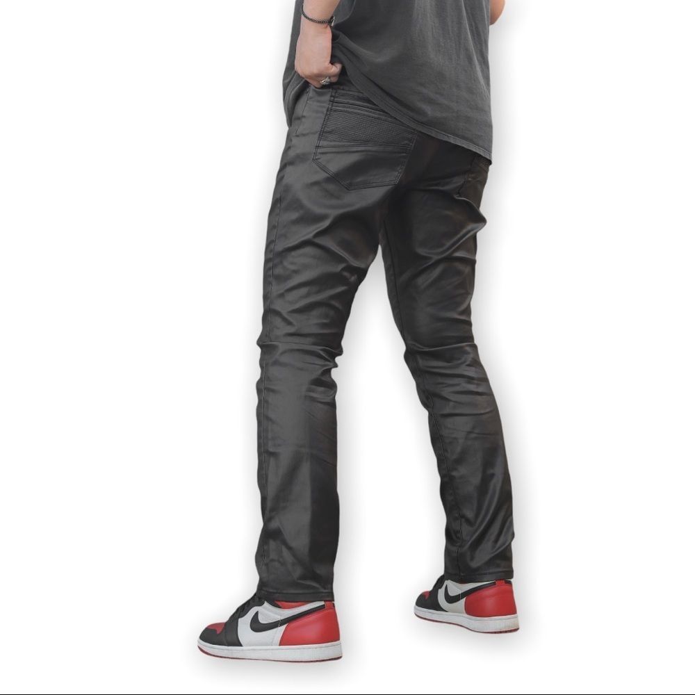 Leather Pants Black - Picture 3 of 4
